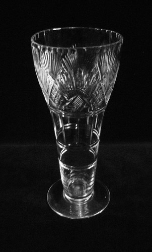 Vintage lead crystal cut - crystal, glass