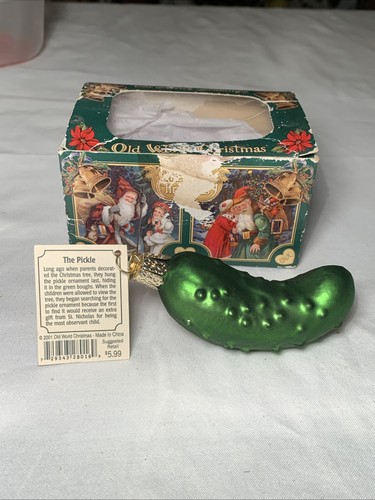 Old world christmas glass - old,