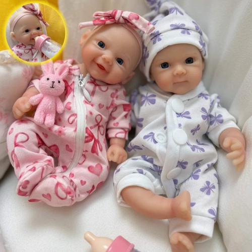 20cm mini silicone reborn - mini, girl