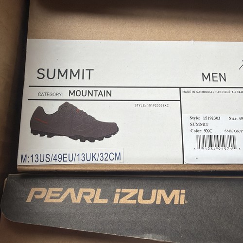 New pearl izumi - mensummit, shoe