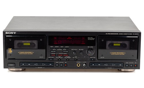 Sony wr770 double tape deck - sony, tc-wr770