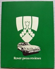 ROVER 2300 3500 V8 Car PRESS