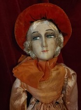 Antique french boudoir doll - antique,