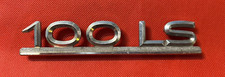 AUDI 100 LS  - EMBLEM / BADGE (803853745)  - 168 X 32 MM
