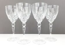 4 x Vintage Lead Crystal