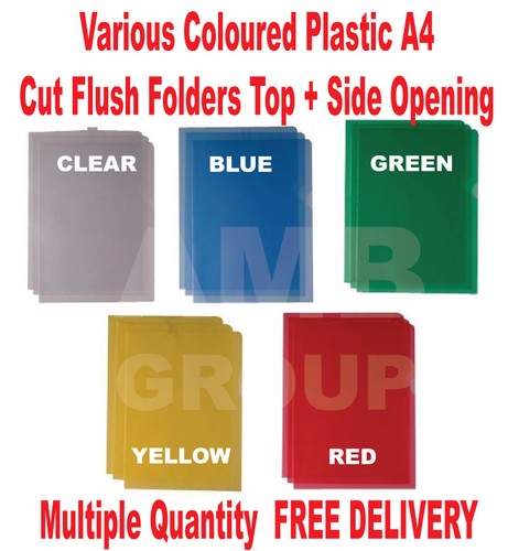 Various coloured plastic - coloured,