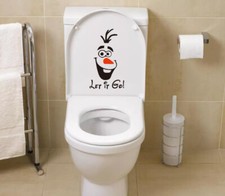 Bathroom Olaf Vinyl Sticker