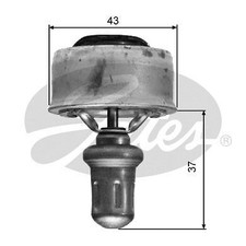 Gates Thermostat for Renault 5 Gordini Turbo 1.4 April 1982 to October 1983