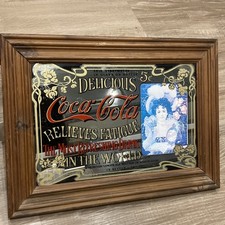 Vintage Coca Cola Wooden