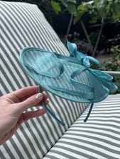 Teal turquoise fascinator - teal,