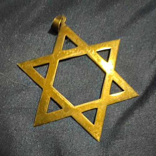 Star david pendant charm - star,
