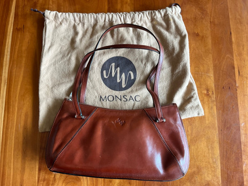 Monsac leather shoulder bag - monsac,