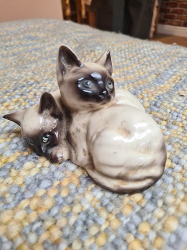Vintage beswick siamese - vintage,