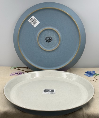 Denby pottery impression blue - pottery,