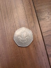 50p coin Be Prepared. The scouts 50p, 2007.