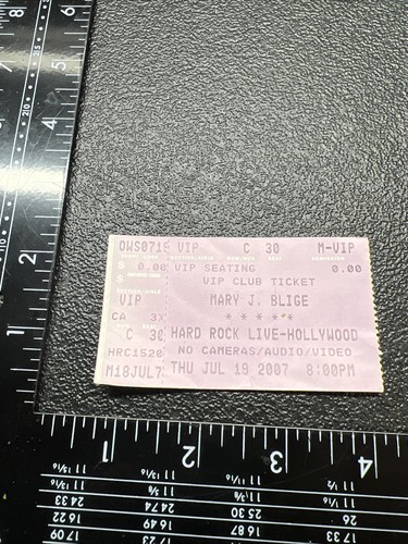 Concert ticket stub - concert,