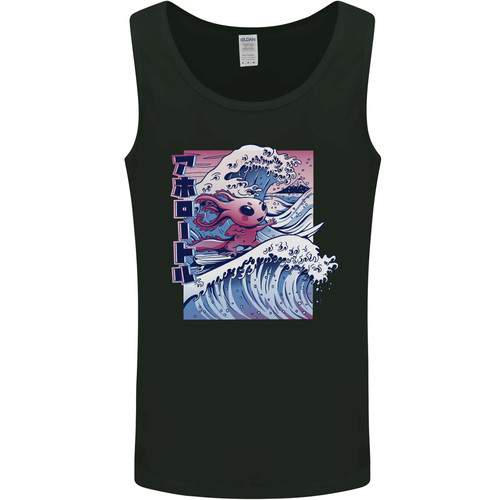 Surfing axolotl surfer mens - axolotl,