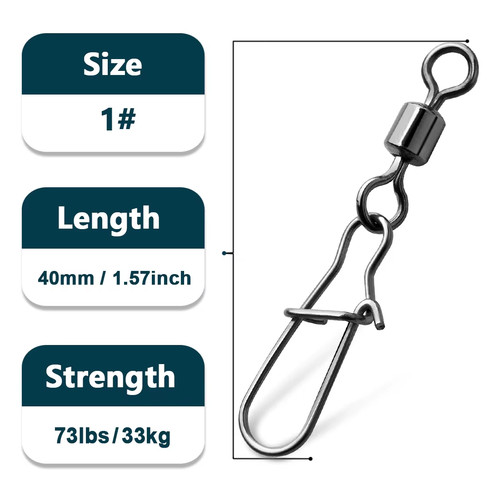 Duo lock snap swivels - duo,