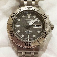 Seiko Diver's Titanium Watch