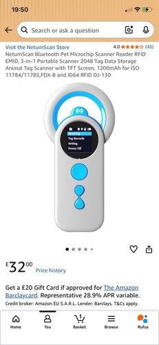 Rechargeable pet microchip - pet, id