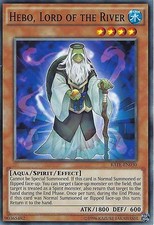 YU-GI-OH CARD: HEBO, LORD OF THE RIVER - RATE-EN030