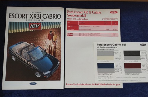 Ford escort xr3i convertible - ford,