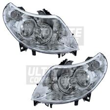 Headlights Fits Fiat Ducato Mk4 Van 2006-2011 Halogen Headlamps Pair Left Right