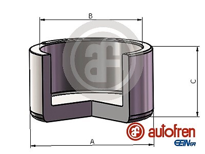Piston brake caliper for - caliper,