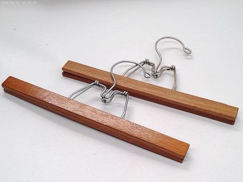 Vintage wooden pants - wooden,