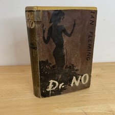 Ian Fleming Dr. No First Edition The Book Club 1958 with Dust Jacket