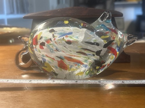 Vintage murano cat art - vintage,