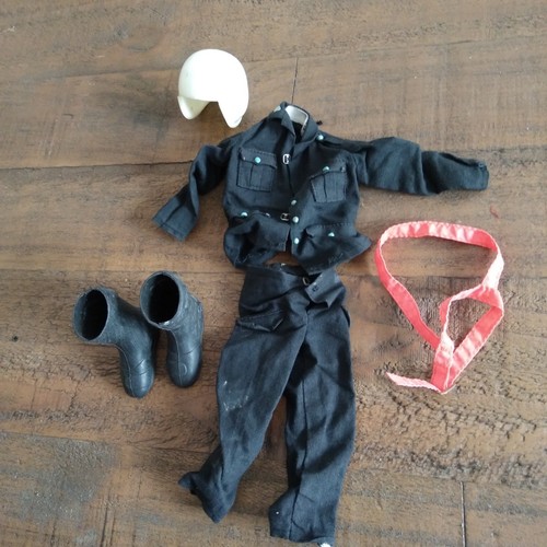 Action man police motorcycle - man,