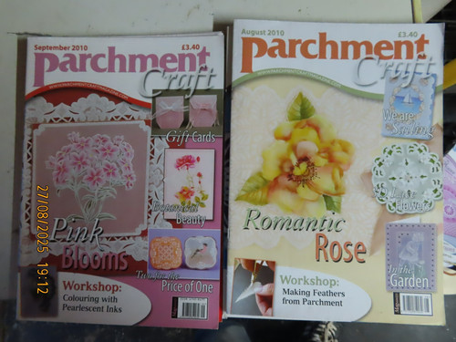 Parchment craft magazines - craft,