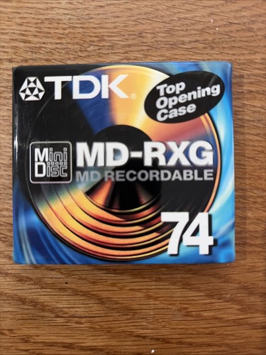 Tdk rxg mini disc - tdk, 74