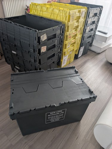 Large used tote box - ,
