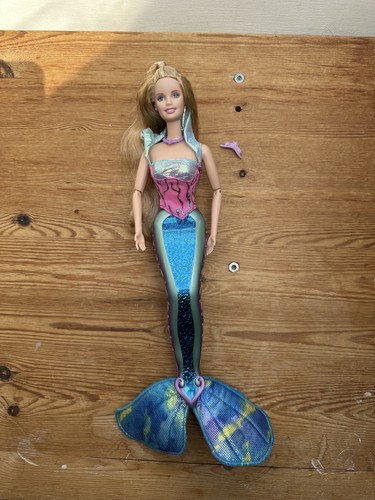 Magical mermaid barbie doll - mermaid,