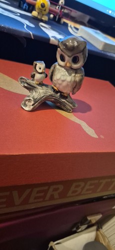 Vintage ceramic owl - vintage,