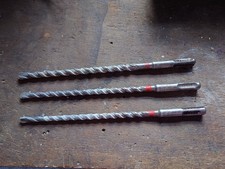 3 Hilti Drill Bits - Used Condition - SDS Plus?