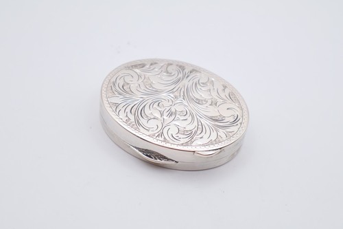 Quality vintage silver oval - quality,
