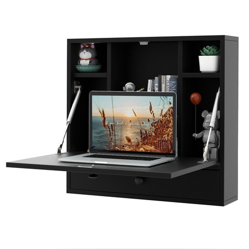 Wall desk with - wall,