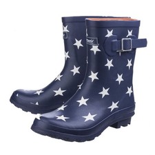 Cotswold Badminton Short Waterproof Wellies – Star Pattern
