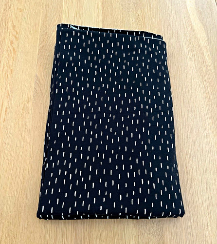 Poppy organic cotton black - cotton, &
