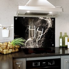 Glass Splashback Kitchen Tile