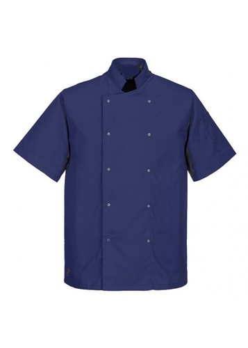 Navy blue chefs - blue, press