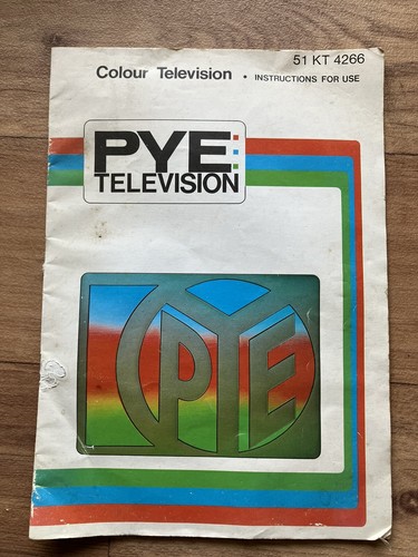 Vintage pye television - tv,