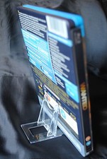 Blu Ray Steel Book / DVD / Compact Disc CD Clear Plastic Display Stand