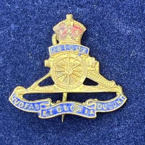 Vintage royal artillery enamel - vintage,