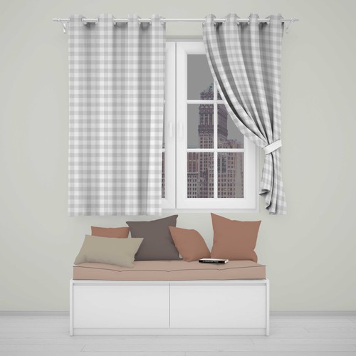 Blackout eyelet curtains - blackout,