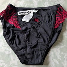 Gossard Knickers Size XL Black