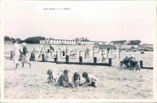 Felpham Sands Beach RPPC 1942